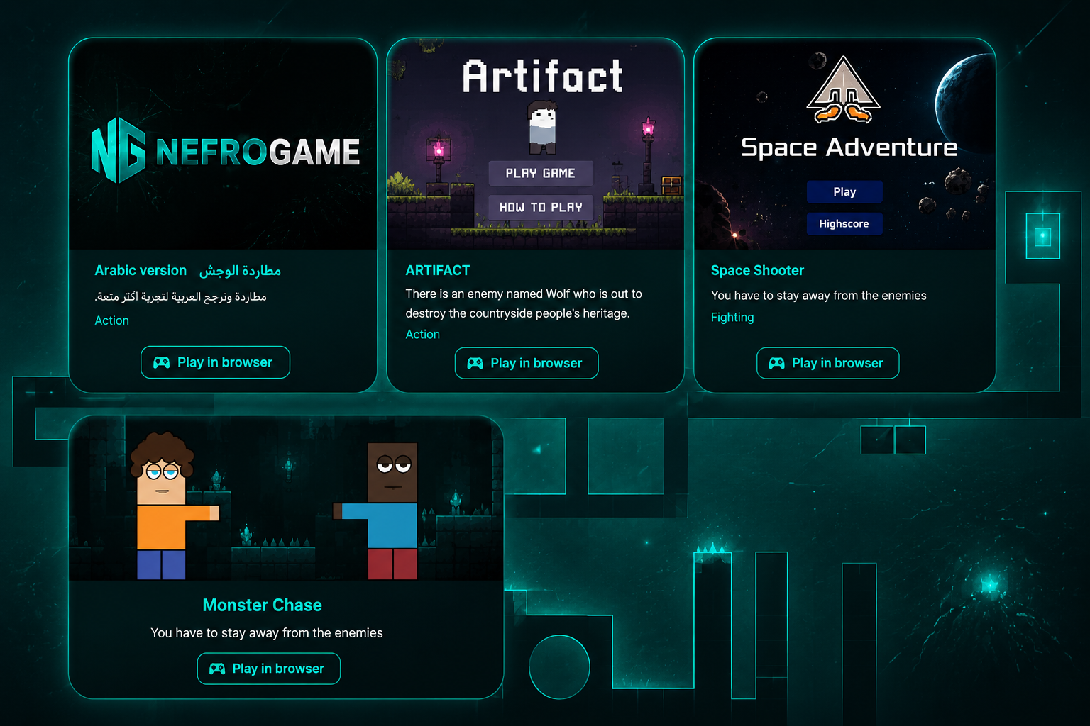 Play my games on itch.io